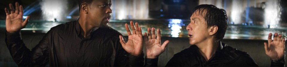 Chris Tucker & Jackie Chan Hands Up in Rush Hour 3